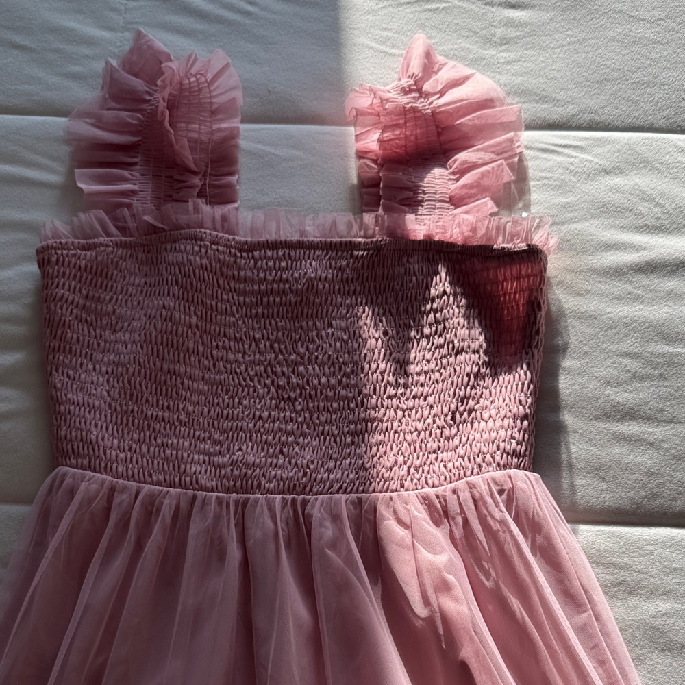Baltic Born Blush Smocked Dress